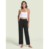 GYS Bamboo Viscose Pajama Pants for Women, Ultra-Soft Lightweight Bottoms(Black)