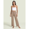GYS Bamboo Viscose Pajama Pants for Women, Ultra-Soft Lightweight Bottoms(Camel)
