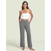 GYS Bamboo Viscose Pajama Pants for Women, Ultra-Soft Lightweight Bottoms(Dark Heather Grey)