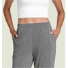 GYS Bamboo Viscose Pajama Pants for Women, Ultra-Soft Lightweight Bottoms(Dark Heather Grey)