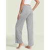 GYS Bamboo Viscose Pajama Pants for Women, Ultra-Soft Lightweight Bottoms(Heather Grey)