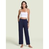 GYS Bamboo Viscose Pajama Pants for Women, Ultra-Soft Lightweight Bottoms(Navy)