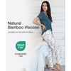 GYS Bamboo Viscose Pajamas for Women Cooling Sleepwear for Hot Flashes(Green)
