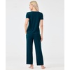 GYS Bamboo Viscose Pajamas for Women Cooling Sleepwear for Hot Flashes(Lyons Blue)