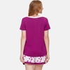 GYS Bamboo Viscose Pajamas for Women Set, Ultra-Soft Lightweight Sleepwear(Deep Purple)