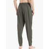 GYS Men’s Bamboo Viscose Jogger Pajama Pants, Cooling Lounge Bottoms(Army Green)