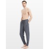 GYS Men’s Bamboo Viscose Jogger Pajama Pants, Cooling Lounge Bottoms(Charoal)