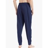 GYS Men’s Bamboo Viscose Jogger Pajama Pants, Cooling Lounge Bottoms(Navy)