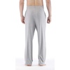 GYS Mens Bamboo Viscose Pajama Pants Sleep Lounge Bottoms(Heather Grey)