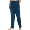 GYS Mens Bamboo Viscose Pajama Pants Sleep Lounge Bottoms(Ink Blue)