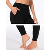 GYS Women’s Bamboo Viscose Jogger Pajama Pants(Black)