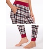 GYS Women’s Bamboo Viscose Jogger Pajama Pants(Multicoloured Plaid)
