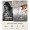 GYS Women’s Bamboo Viscose Pajama Set, Cooling for Hot Flashes(White Stars)