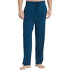 GYS Mens Bamboo Viscose Pajama Pants Sleep Lounge Bottoms(Ink Blue)