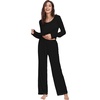 A- Round Neck - Black