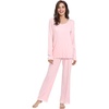 A- Round Neck - Pink