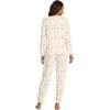 GYS Bamboo Viscose Cooling Long Sleeve Pajamas for Women(Coral Leopard)