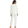 GYS Bamboo Viscose Cooling Long Sleeve Pajamas for Women(Oat Leopard)