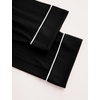 GYS Bamboo Viscose Long Sleeve Pajamas for Women(Black)