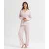 GYS Bamboo Viscose Long Sleeve Pajamas for Women(Endless Love)