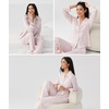 GYS Bamboo Viscose Long Sleeve Pajamas for Women(Endless Love)
