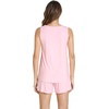 GYS Cooling Bamboo Viscose Pajamas for Women Sleeveless Top & Shorts Pj Set(Pink)