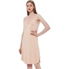 GYS Women’s Bamboo Viscose Full Slips for Under Dresses Cami Slip Dress(Long Beige)
