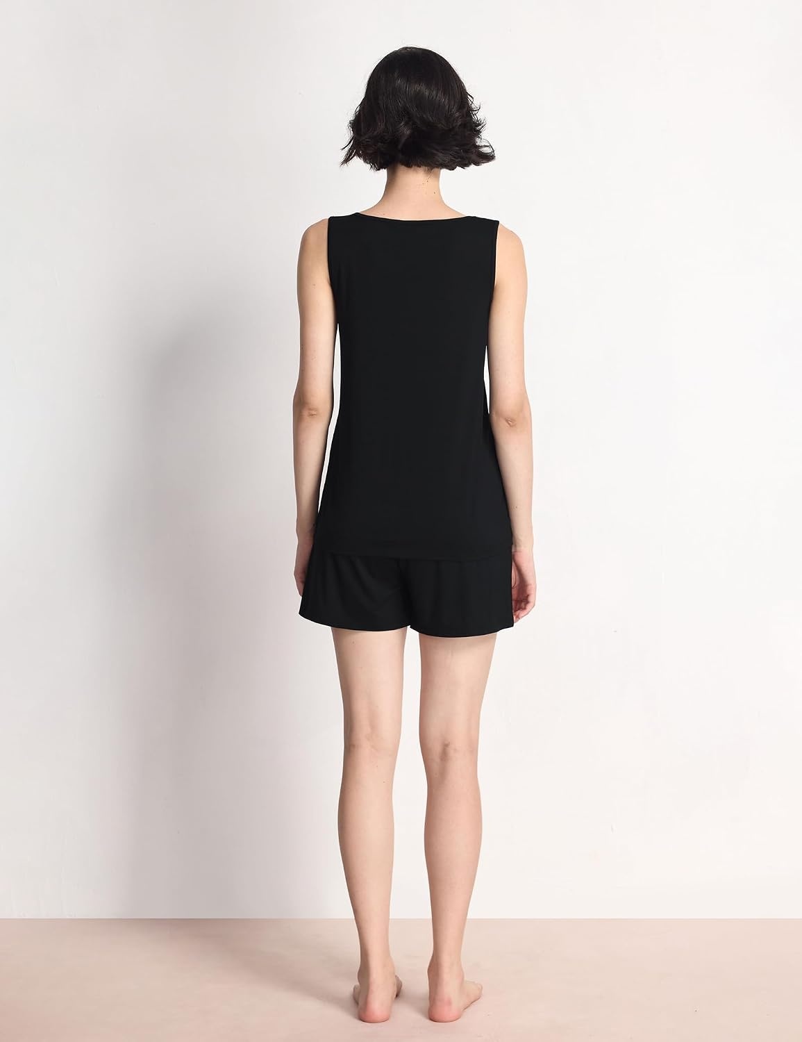 image:imageGYS Cooling Bamboo Viscose Pajamas for WomenBlack