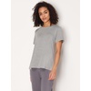GYS Bamboo Viscose Cooling Pajama Tops for Women Short Sleeve Sleep T-Shirt(Heather Grey)