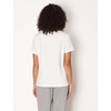 GYS Bamboo Viscose Cooling Pajama Tops for Women Short Sleeve Sleep T-Shirt(White)