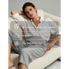 GYS Bamboo Viscose Women’s Pajama Pants, Ultra-Soft Capris with Pockets(Heather Grey)