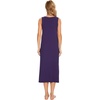 GYS Cooling Bamboo Viscose Long Nightgowns for Women(Purple)