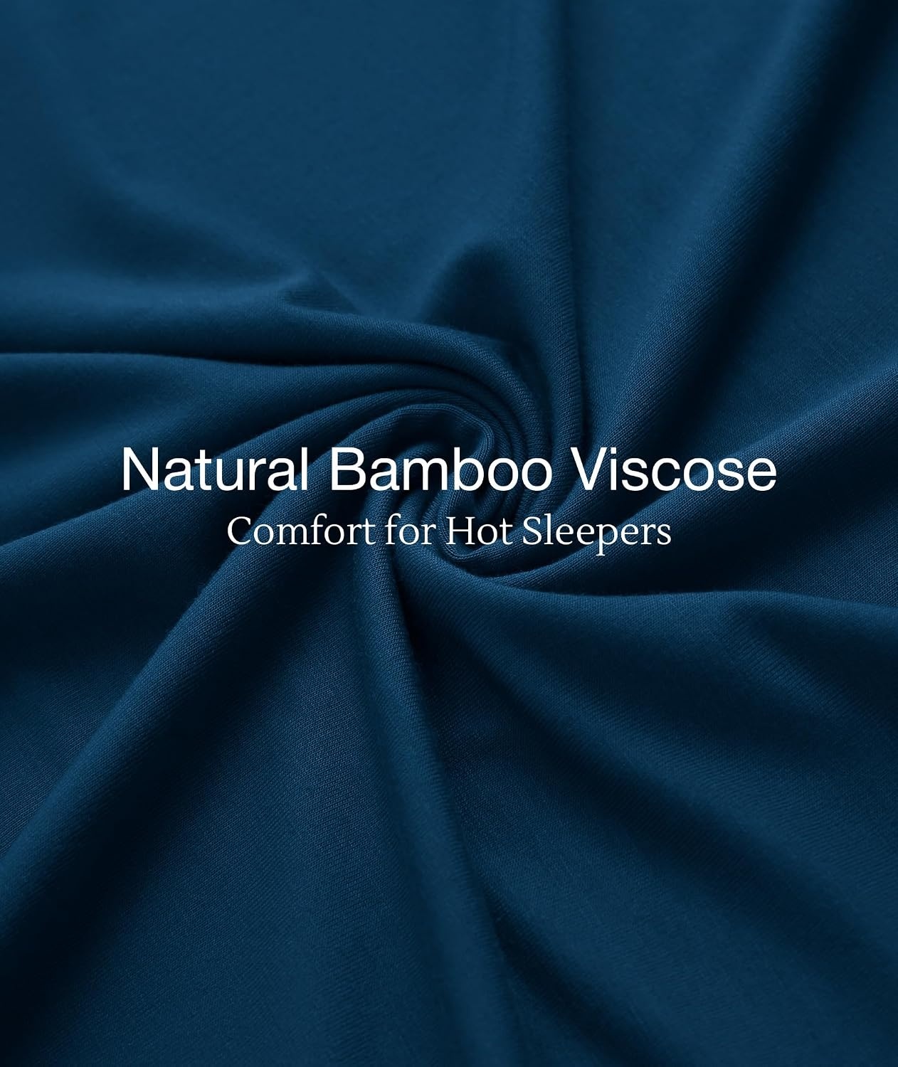 image:imageGYS Bamboo Viscose Nightgowns for Women Soft Long Sleeve VNeck Night ShirtInk Blue