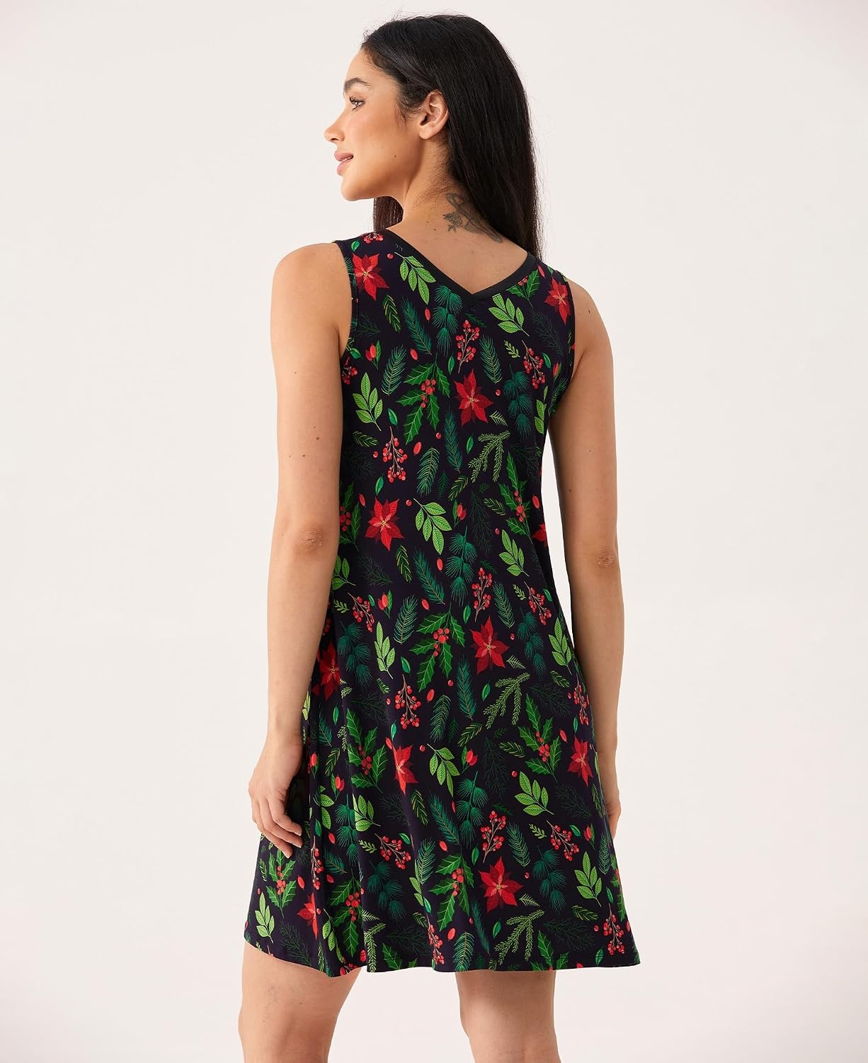 image:imageGYS Cooling Bamboo Viscose Sleeveless Nightgowns for WomenHolly