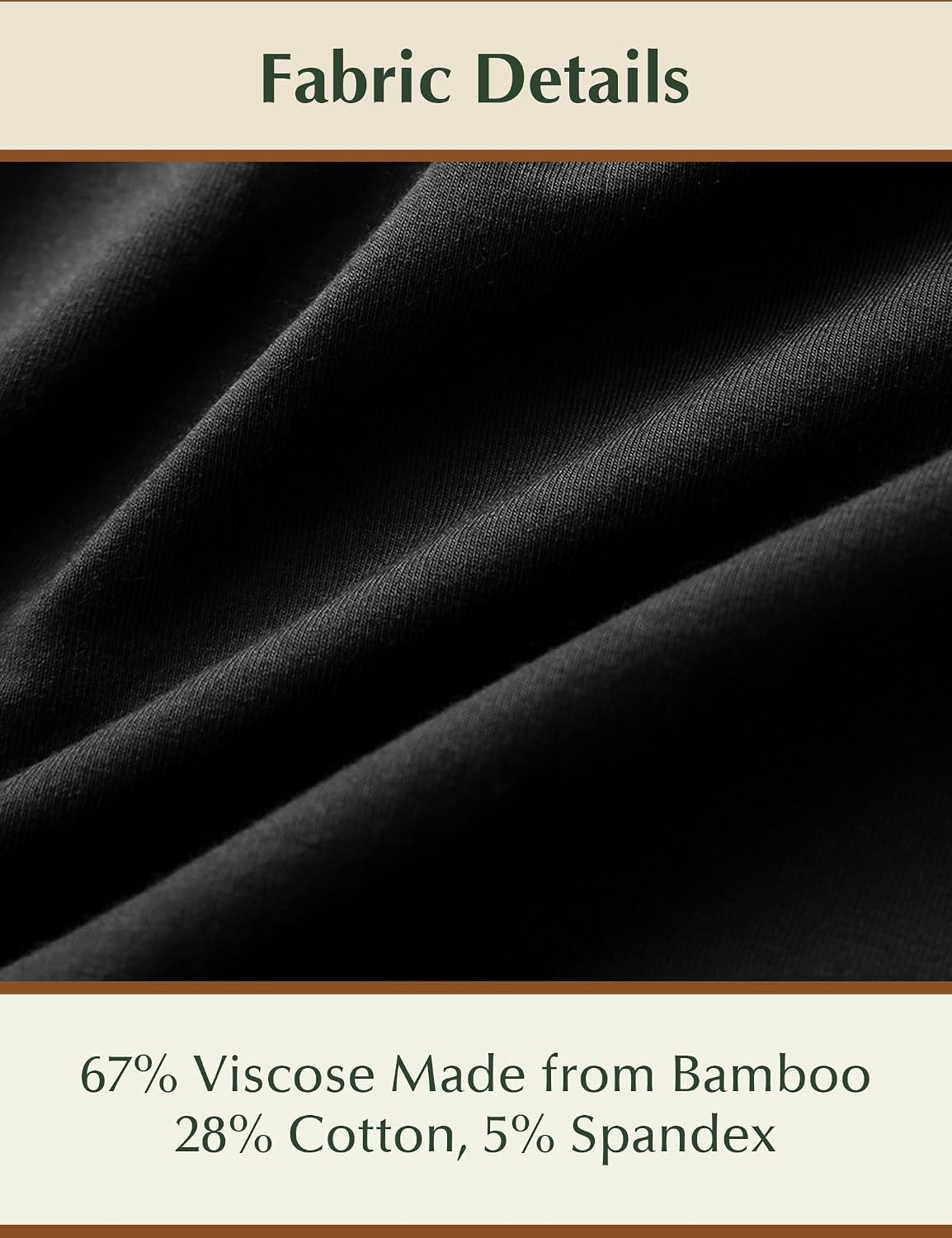 image:imageGYS Womens Bamboo Viscose Lounge Pajama ShortsBlack
