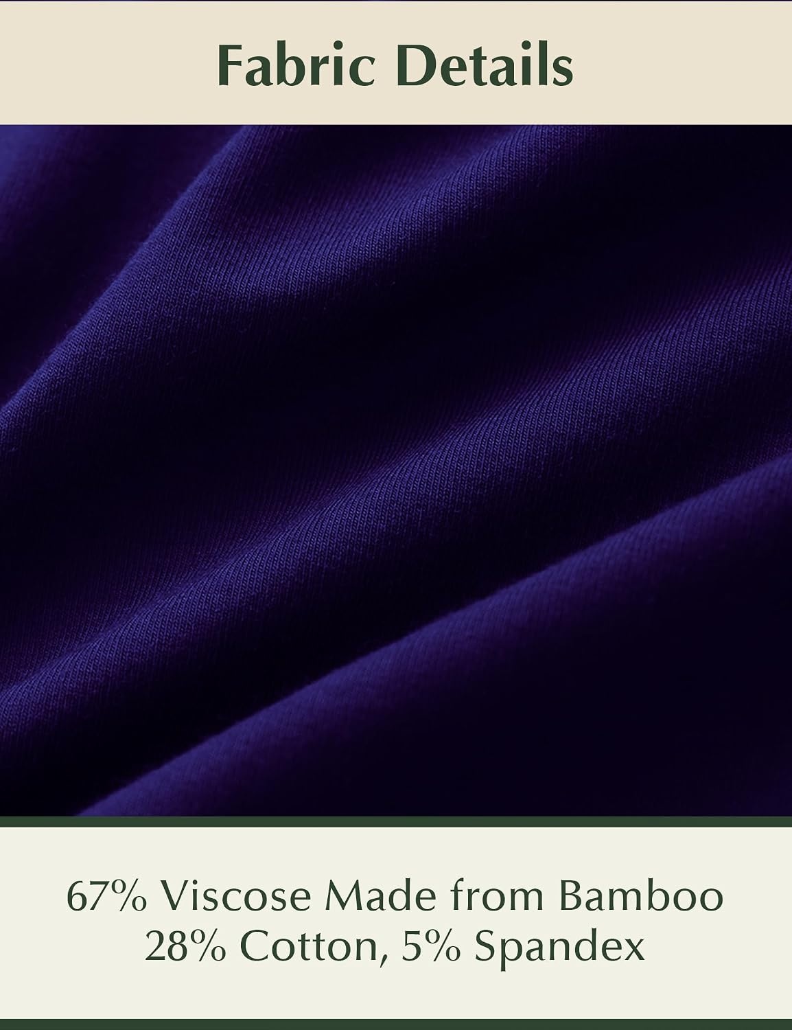 image:imageGYS Womens Bamboo Viscose Lounge Pajama ShortsNavy