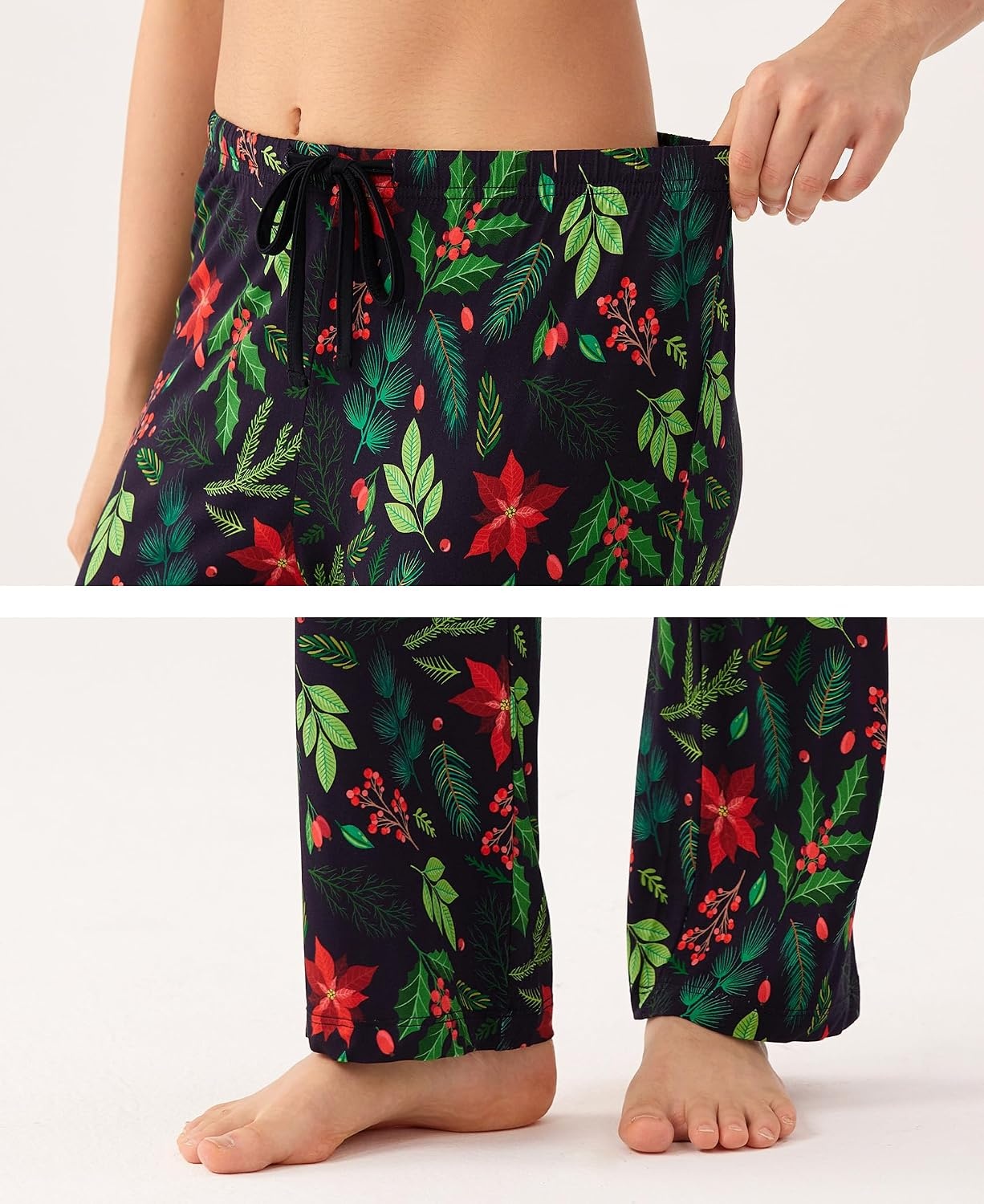 image:imageGYS Womens Bamboo Viscose Pajama Pants Soft Lightweight Lounge BottomsHolly