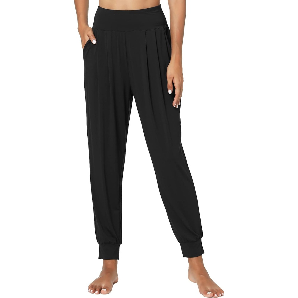 image:imageGYS Bamboo Viscose Women Joggers Pajama PantsBlack