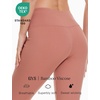 GYS Bamboo Viscose Leggings for Women, Ultra-Soft Yoga Pants(Blush Pink)