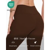 GYS Bamboo Viscose Leggings for Women, Ultra-Soft Yoga Pants(Coffee)