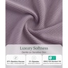 GYS Bamboo Viscose Pajamas for Women Long Sleeve Sleepwear for Hot Sleepers(Dusty Purple)