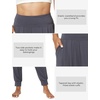 GYS Bamboo Viscose Women Joggers Pajama Pants(Dark Grey)
