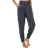 GYS Bamboo Viscose Women Joggers Pajama Pants(Midnight Blue)