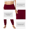 GYS Bamboo Viscose Women Joggers Pajama Pants(Wine)