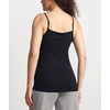 GYS Bamboo Viscose Women’s Camisole Pajama Top, Cooling Spaghetti Strap Top(Black)