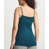 GYS Bamboo Viscose Women’s Camisole Pajama Top, Cooling Spaghetti Strap Top(Ink Blue)