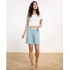 GYS Bamboo Viscose Womens Pajama Shorts with Pockets(​turquoise)