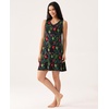 GYS Cooling Bamboo Viscose Sleeveless Nightgowns for Women(Holly)