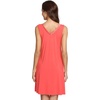 GYS Cooling Bamboo Viscose Sleeveless Nightgowns for Women(Peach Pink)