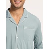 GYS Men’s Bamboo Viscose Long Sleeve Pajamas Set(Light Greyish Green)